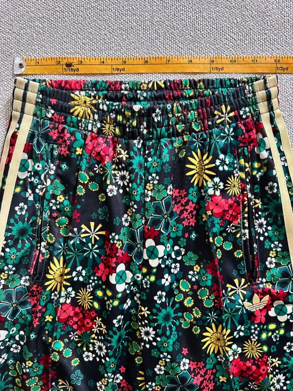 NWT Adidas X Liberty London Firebird Track Pants, Size XXS - Picture 6 of 7
